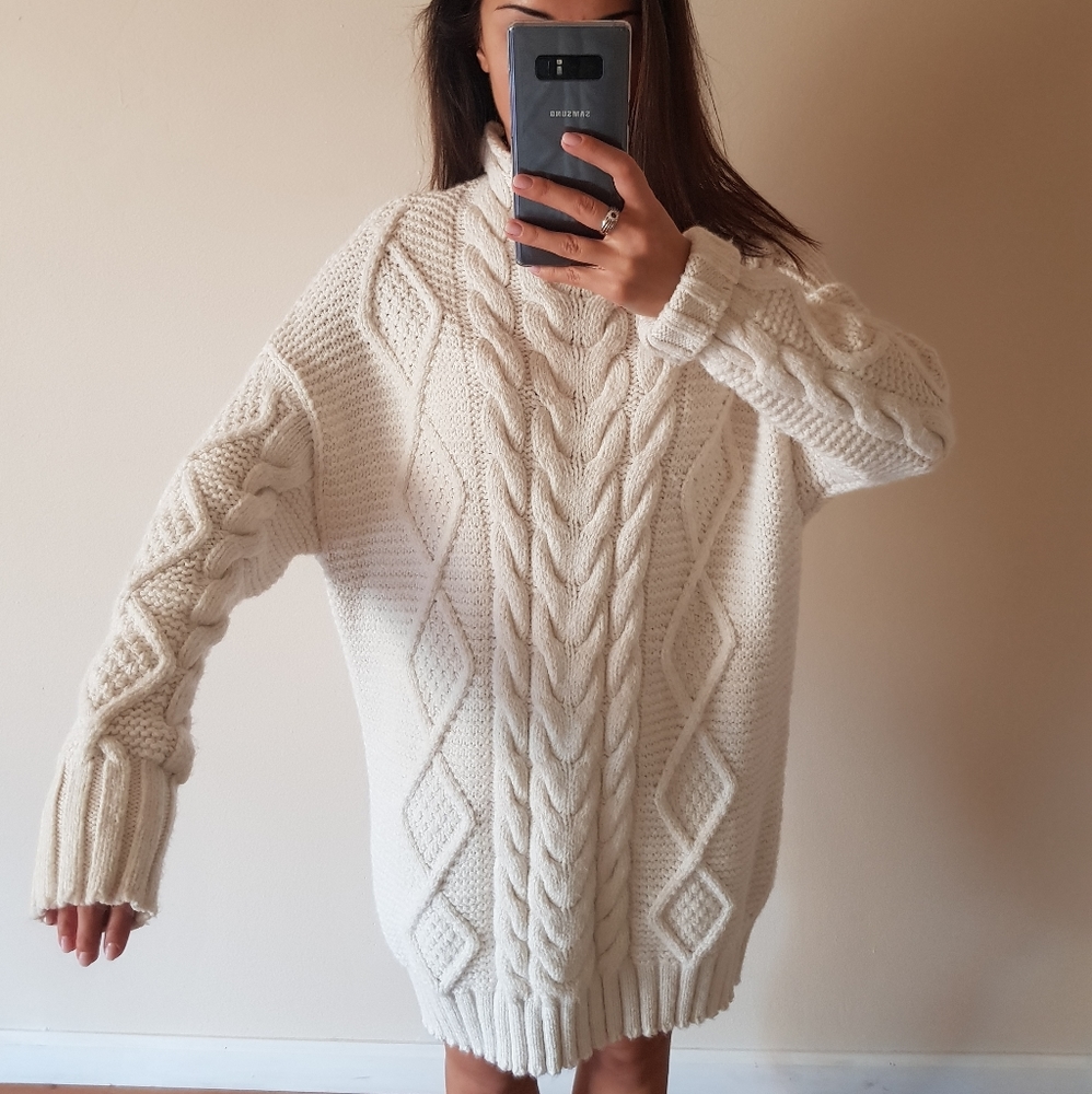 Zara sweater dress